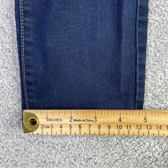 American Eagle Jeans Women's 2 Blue Skinny Low Rise Dark Denim Stretch - Picture 11 of 12